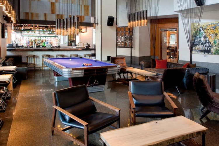 Bar area
